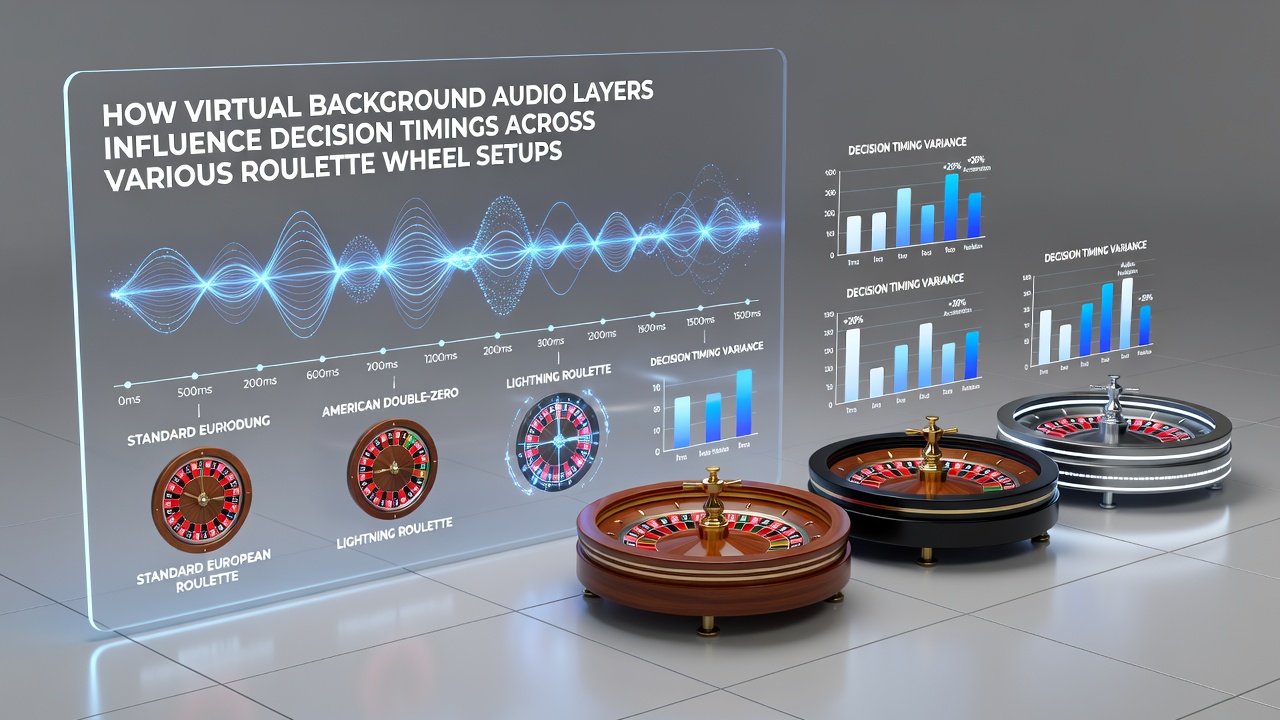 Vergleich von Audio-Schichten in Roulette-Simulationen mit unterschiedlichen Rad-Layouts